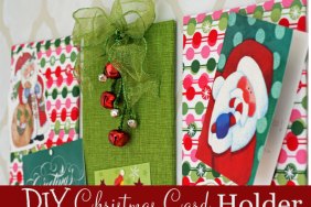 Christmas Card Holder DIY