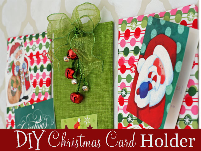 Christmas Card Holder DIY