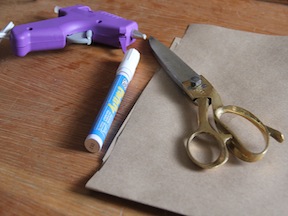 Napkin Rings Placecards DIY - Supplies