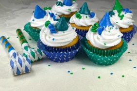 New Year's Eve Party Cupcakes