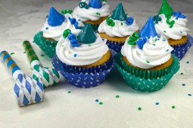New Year's Eve Party Cupcakes
