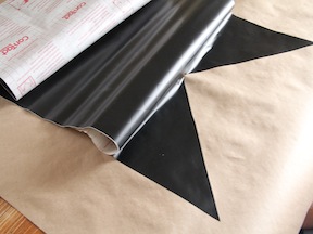 Chalkboard Table Runner DIY - Step 4