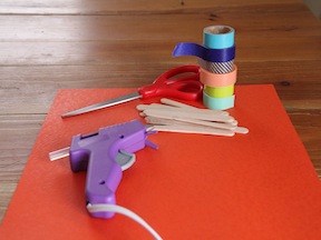 Paper Football Game DIY - Supplies