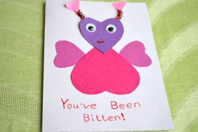 Homemade Love Bug Card Craft