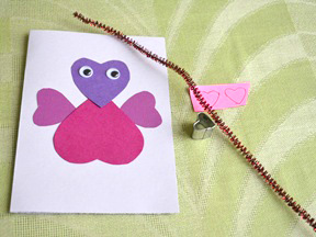 Homemade Love Bug Card Craft - Step 8