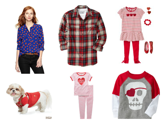 Valentine's Day Outfits for Whole Family