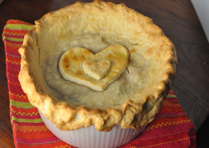 Heart Chicken Pot Pie Recipe