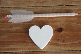Heart Pencil and Pad Craft