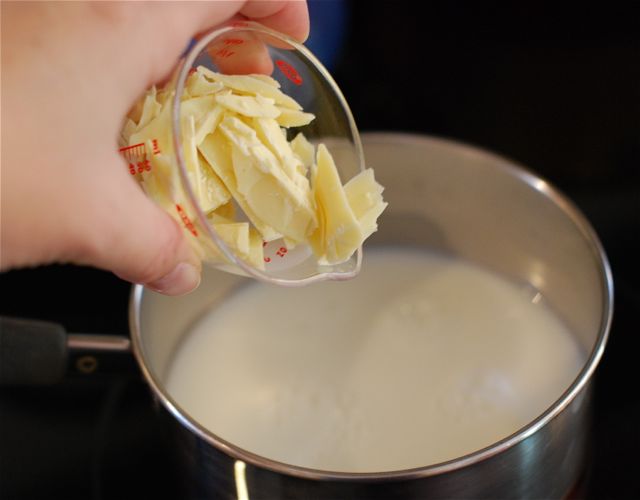 White Hot Chocolate - Step 2