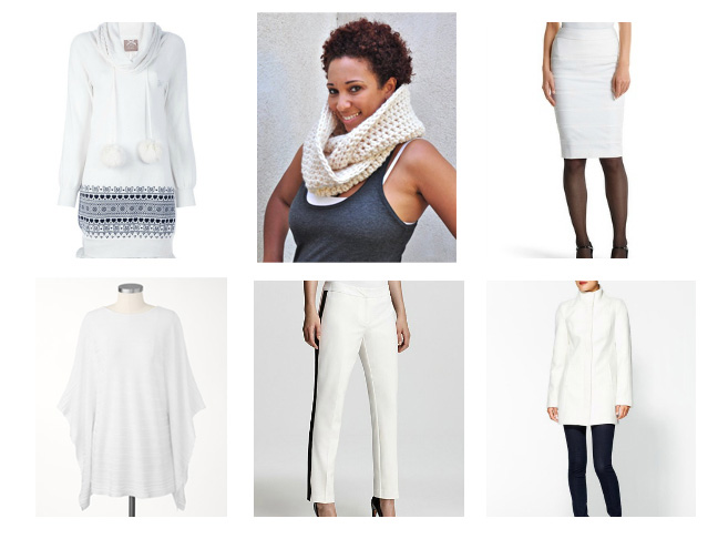 Shopping for Winter White Outfits