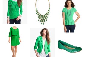 Green Fashion for St. Patrick's Day