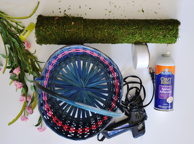 DIY MOSS BASKET