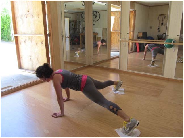WASH CLOTH WORKOUT