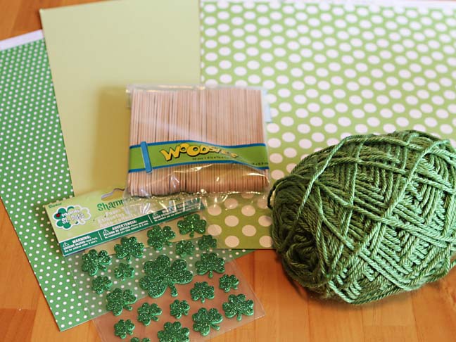 green craft supplies