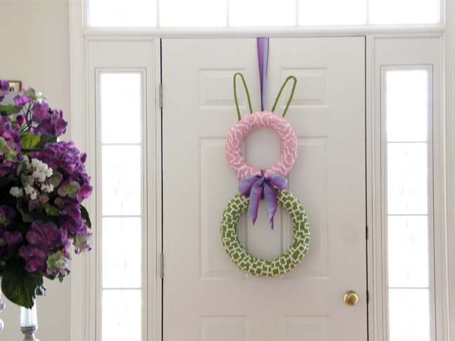 Spring Bunny Wreath