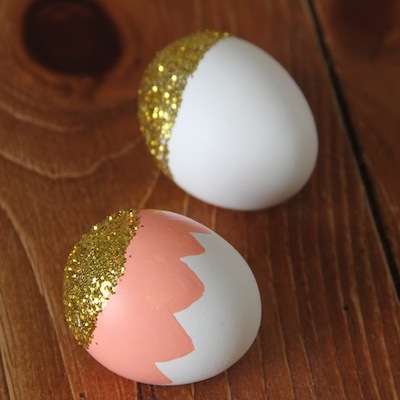 Glitter Easter Eggs