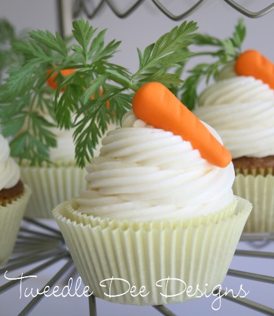 Easter Carrot Cupcake