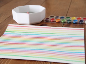 Rainbow Placemat DIY - Step 2