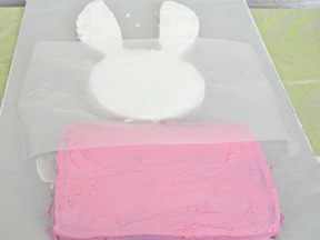 Easter Bunny Cake Recipe - Step 14