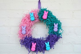 Easter Peeps Wreath DIY
