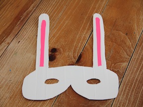 Bunny Mask DIY - Step 6