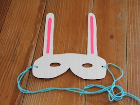 Easter Bunny Mask DIY