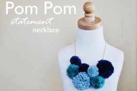Pom Pom Statement Necklace