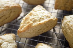 Orange Ginger Cream Scones