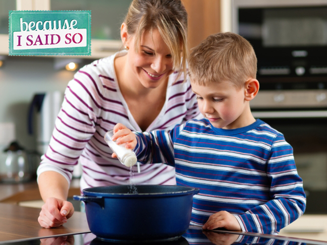 Parenting Blog -- Cooking with Kids