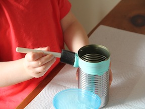 Bird Feeder Spring Craft - Step 1