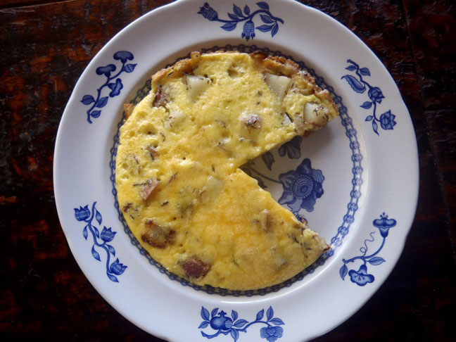 Rosemary Potato Frittata