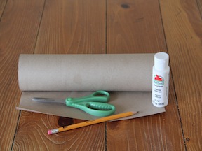 Flower Wrapping Paper DIY - Materials
