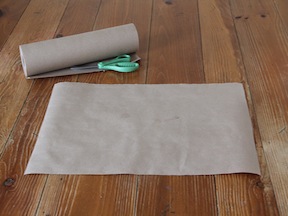 Flower Wrapping Paper DIY - Step 1