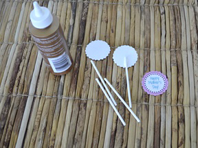 Mother's Day Cupcake Toppers - Step 3