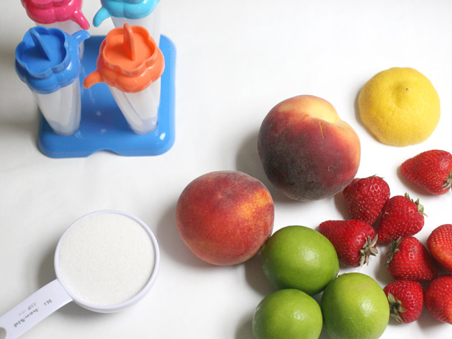 DIY: Fresh Fruit Layered Popsicles DIY: Fresh Fruit Layered Popsicles