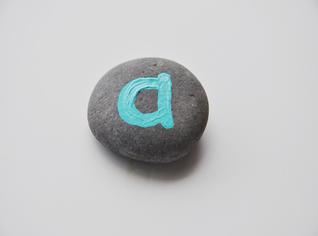 DIY: Rock Your Alphabet