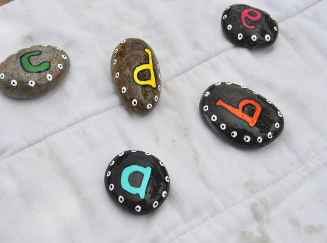 DIY: Rock Your Alphabet