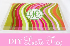 Lucite Tray