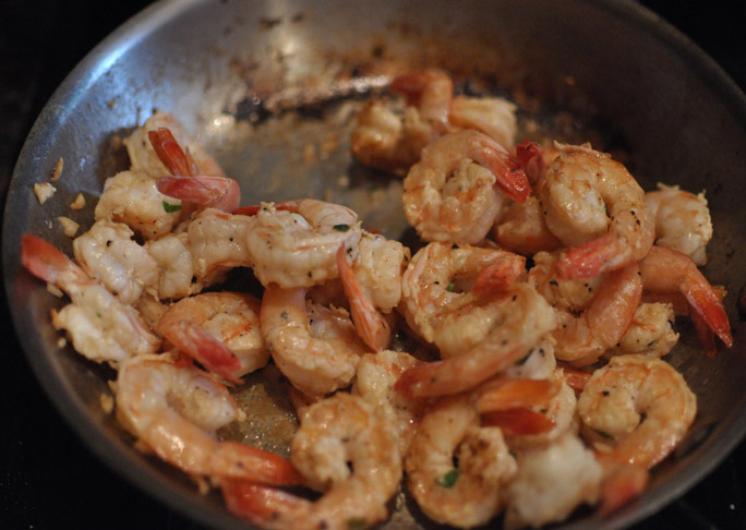 Shrimp Scampi - Step 3