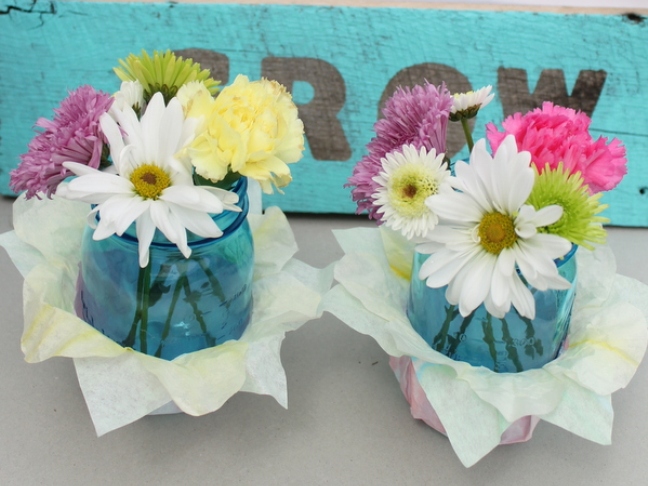 Mason Jar Vase - Final