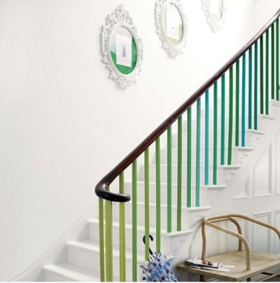 Painted Banister