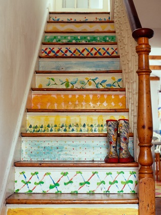 Painted Artwork Stairs