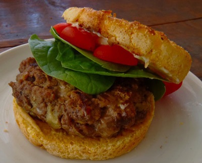 Parmesan Artichoke Burger