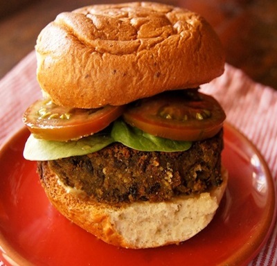 Spicy Black Bean Burger