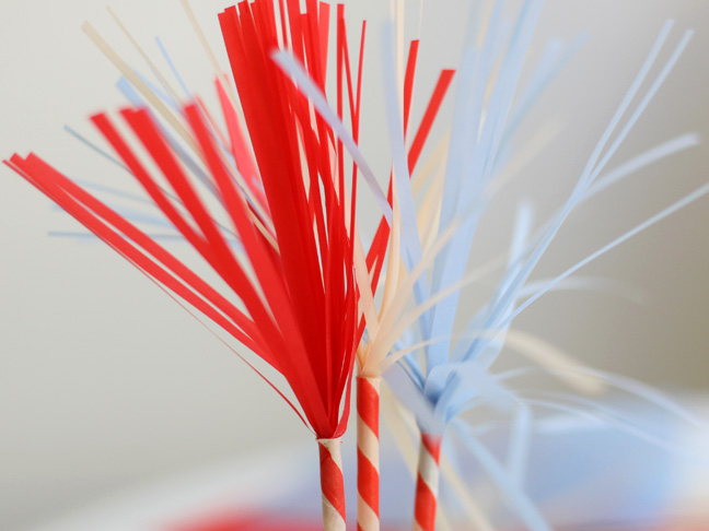 4th of July Bow Straw Topper, Red Blue White Straw Topper Stanley