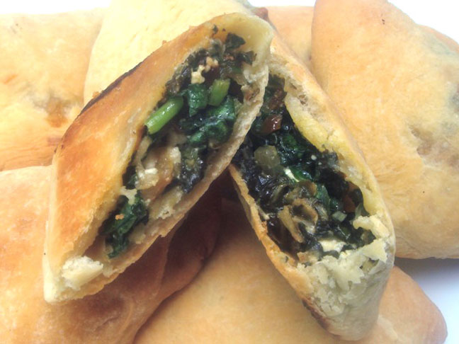 Hand Held Spinach Pie