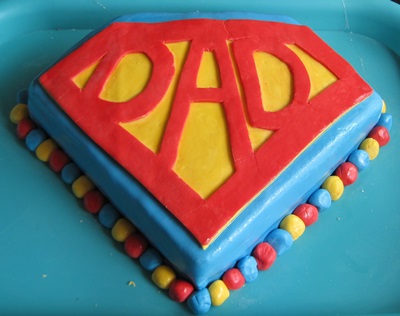 Super Dad Cake - Father's Day
