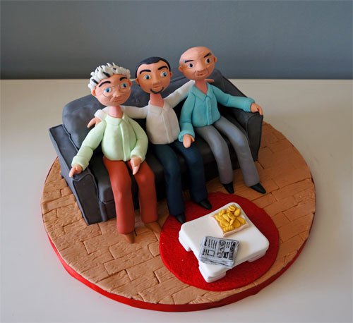 Couch Potato Pop - Father's Day Cake