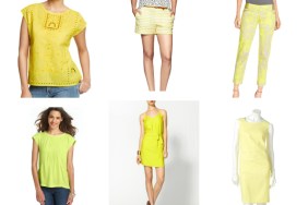 Women's Fashion in Yellow