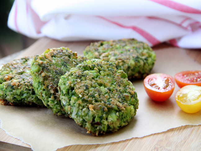 Broccoli Pecorino Fritters Recipe